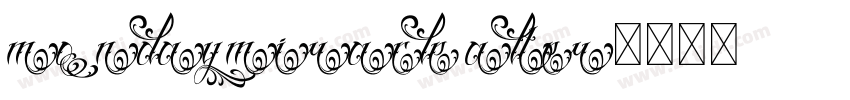 Monday Miracle Alter字体转换